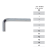 komplet kluczy imbusowych 12szt tab