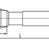 Gwintownik DIN 352-3 INOX HSS-E szik FENES